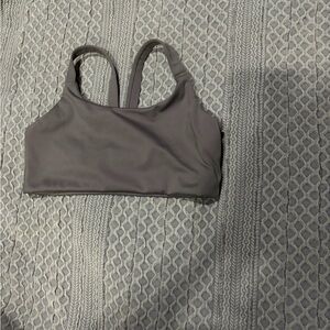 Sage green sports bra size small Girlfriend Collective